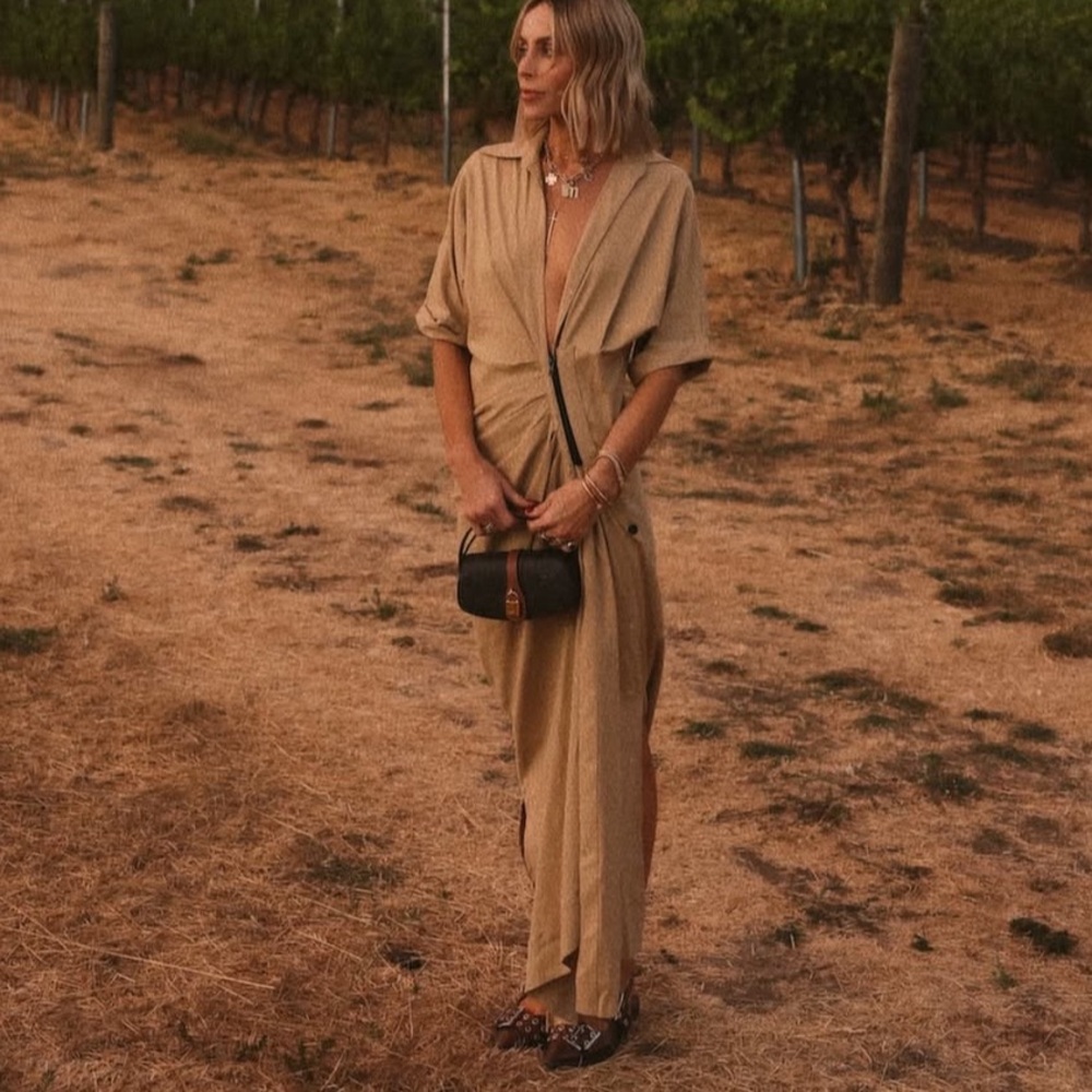 NEW - JBQ River Linen Dress - Picture 9 of 9